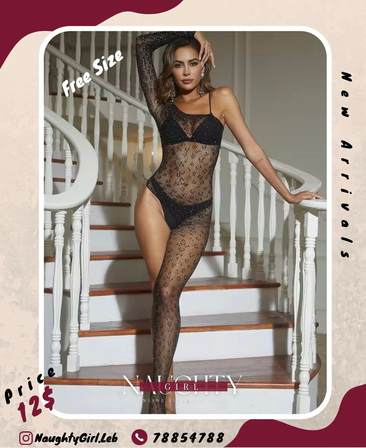 Fishnet Free Size