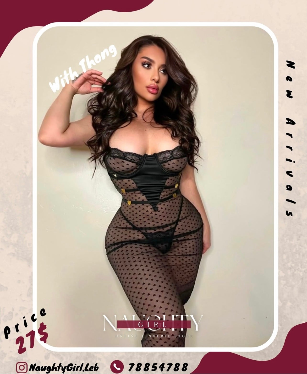 Lingerie long Babydoll