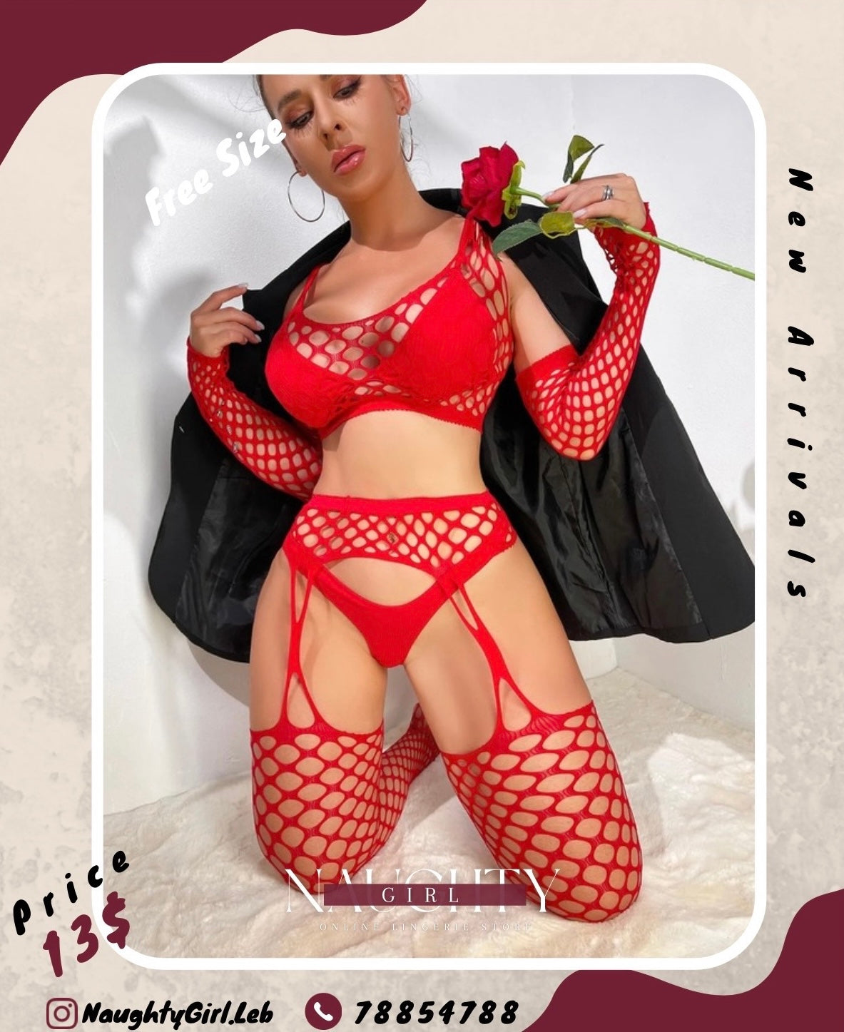 Fishnet Free Size
