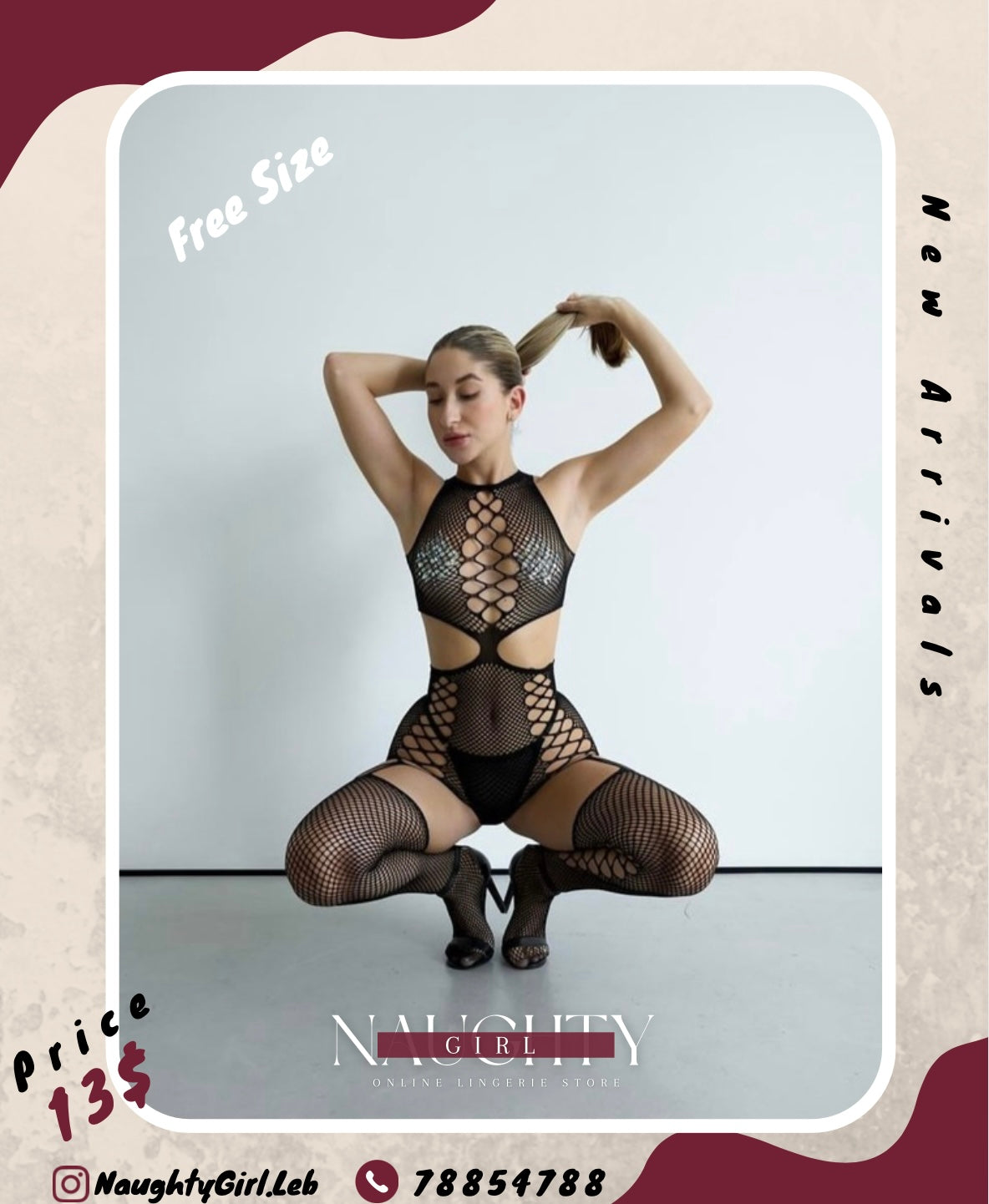Fishnet Free Size