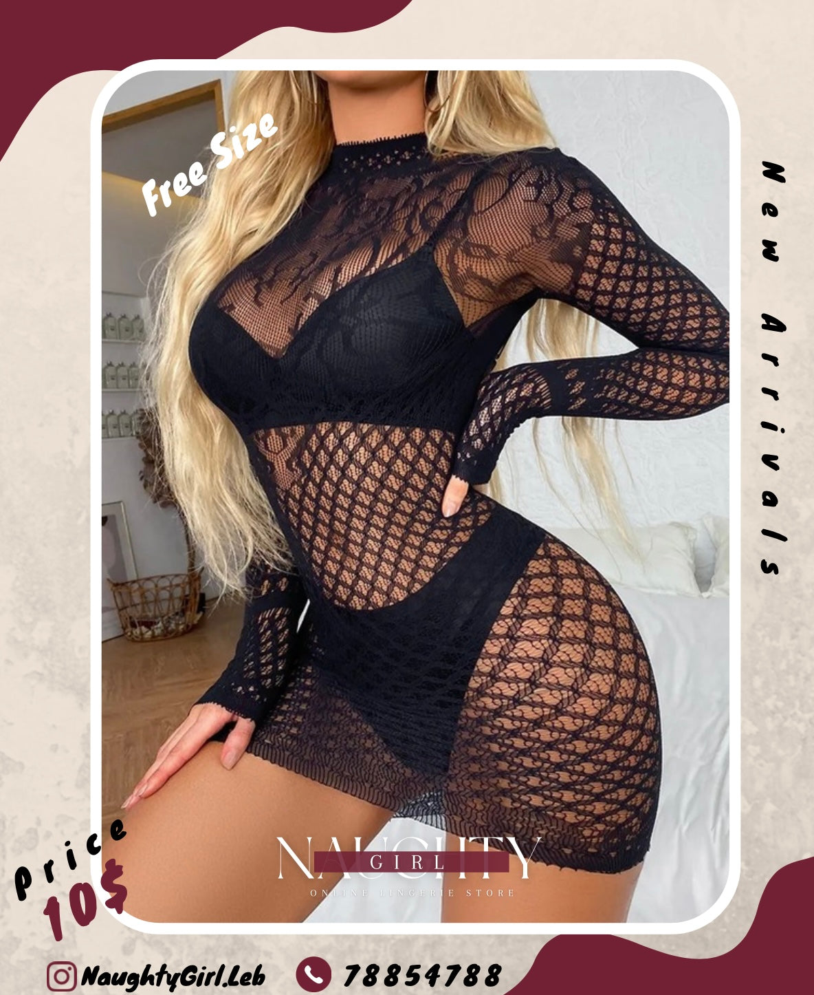 Fishnet Free Size