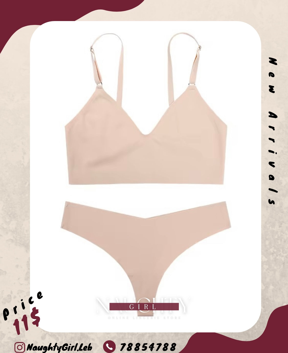 Seamless Bra & Panty