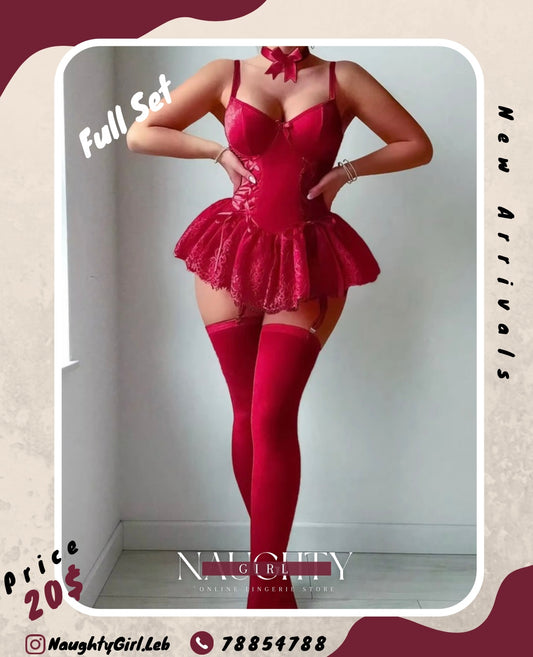 Babydoll Wine Red