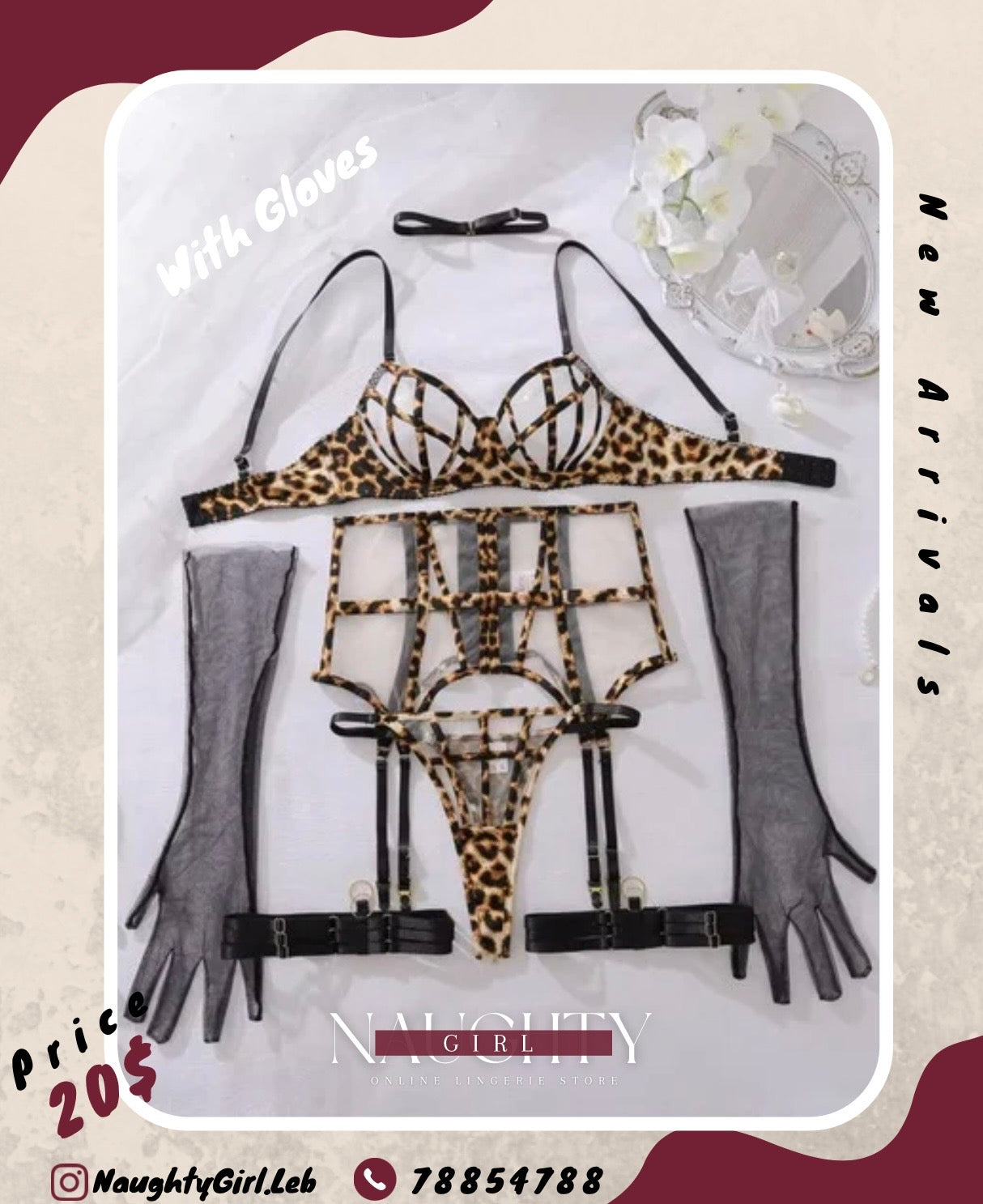 Leopard Lingerie