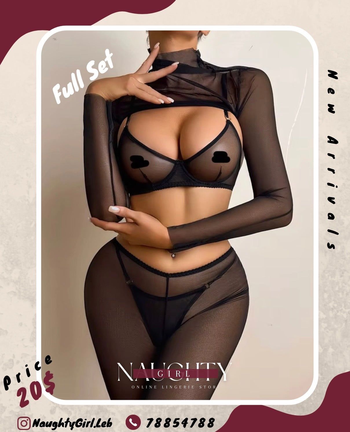 FULL LINGEIRE SET