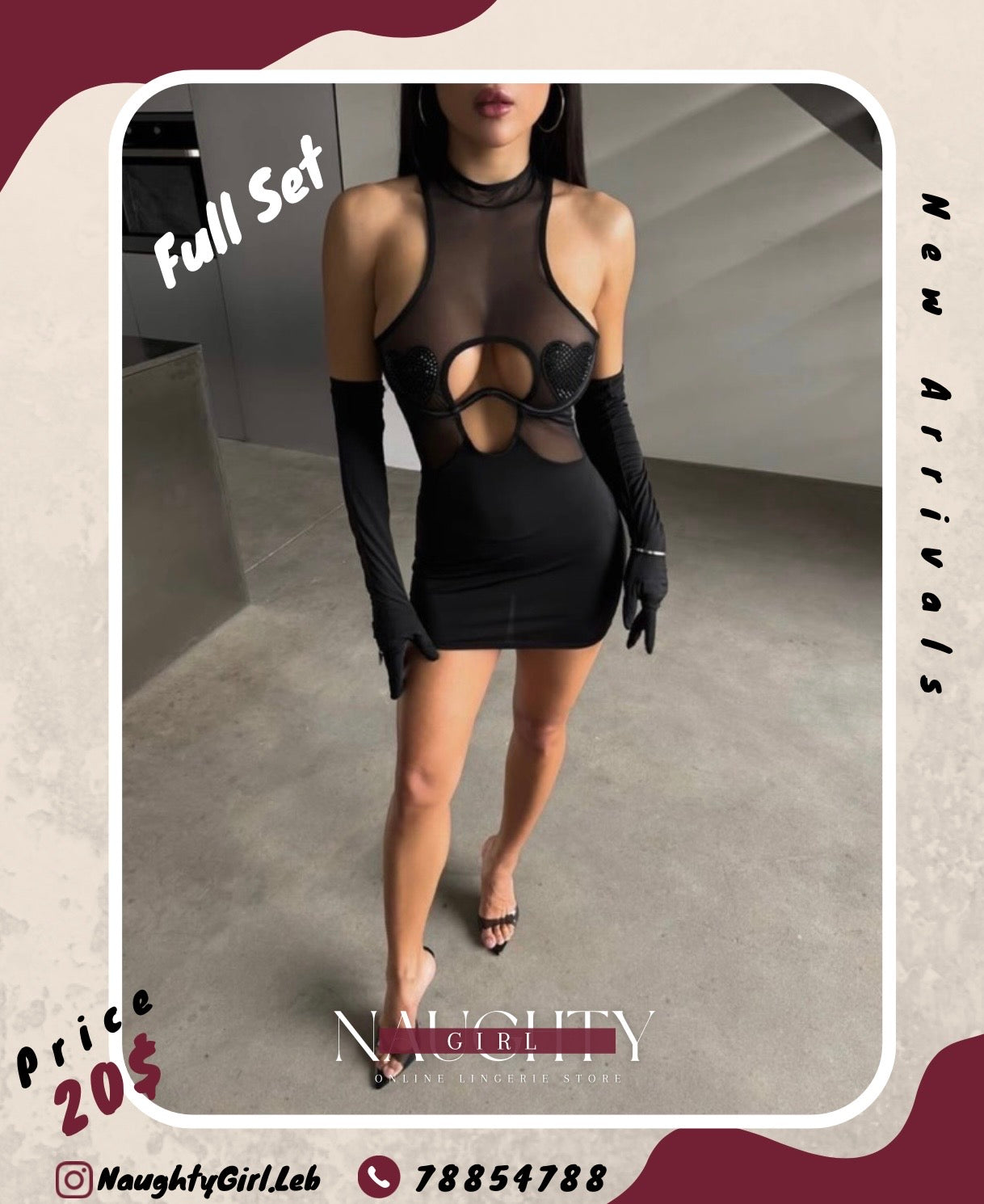Babydoll Set Black