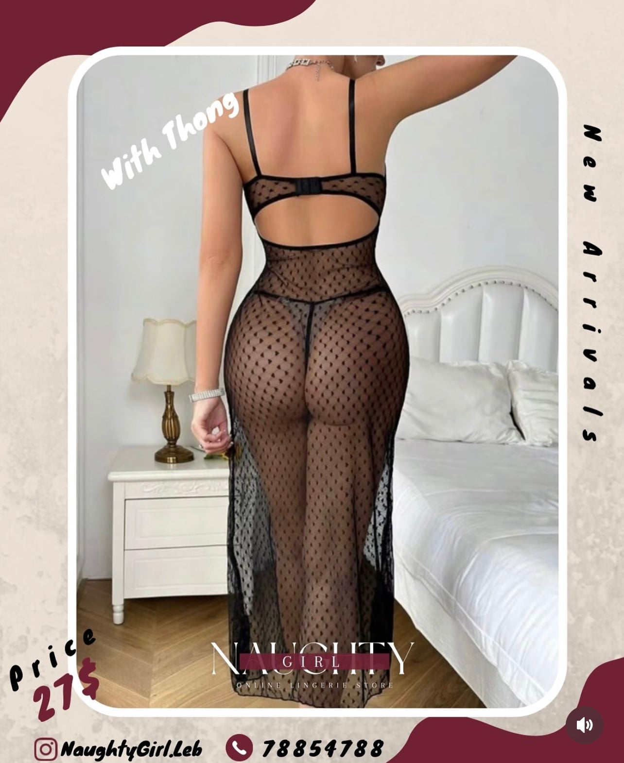 Lingerie Long Babydoll