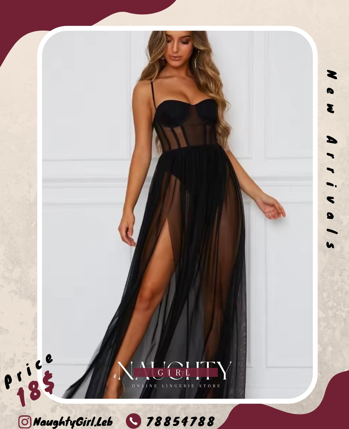 Lingerie Long Babydoll