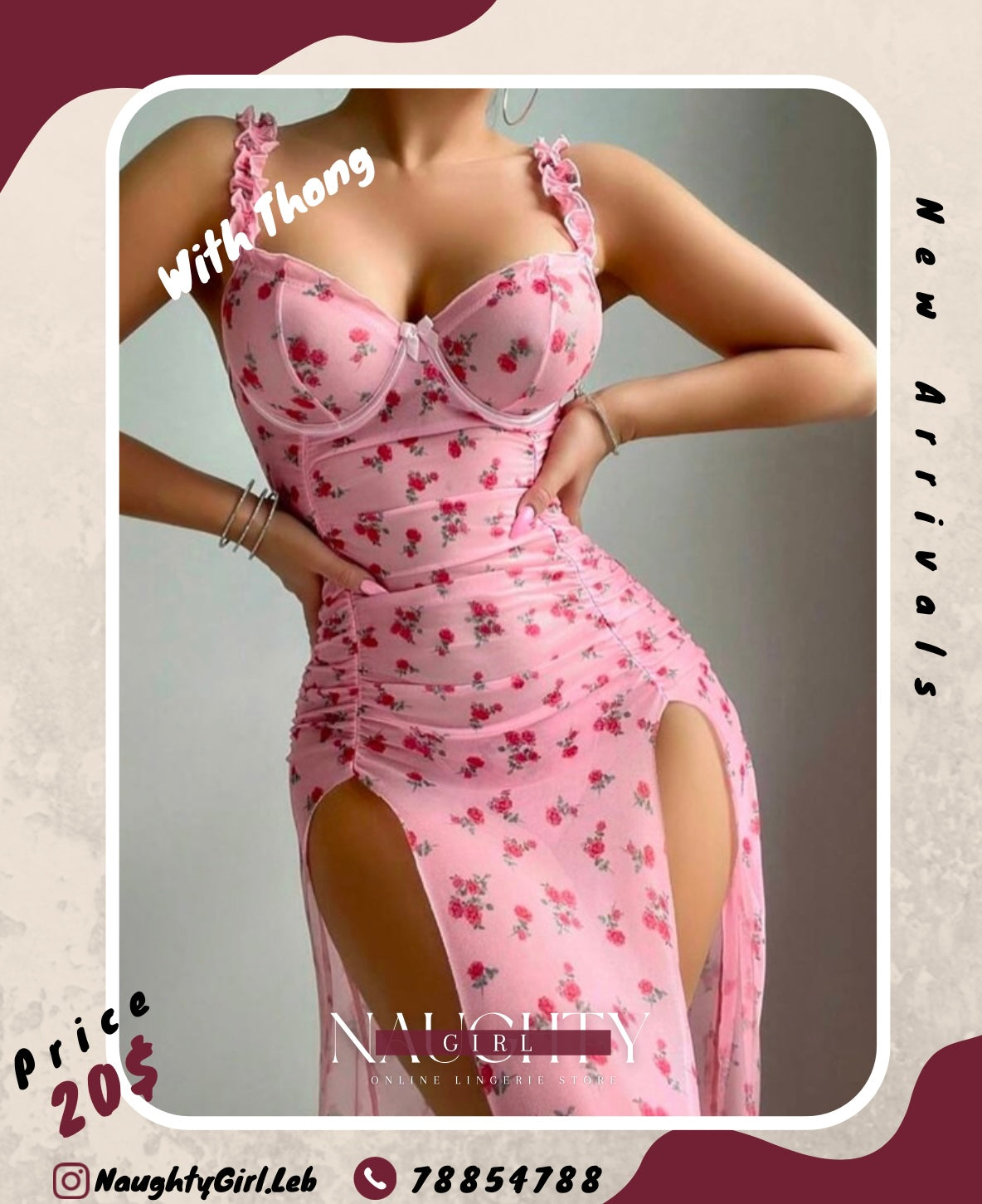 Lingerie Long Babydoll