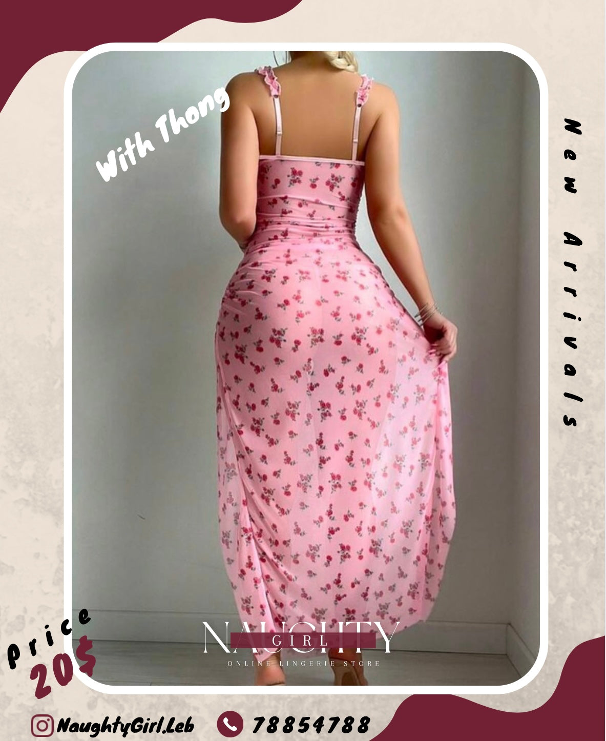 Lingerie Long Babydoll