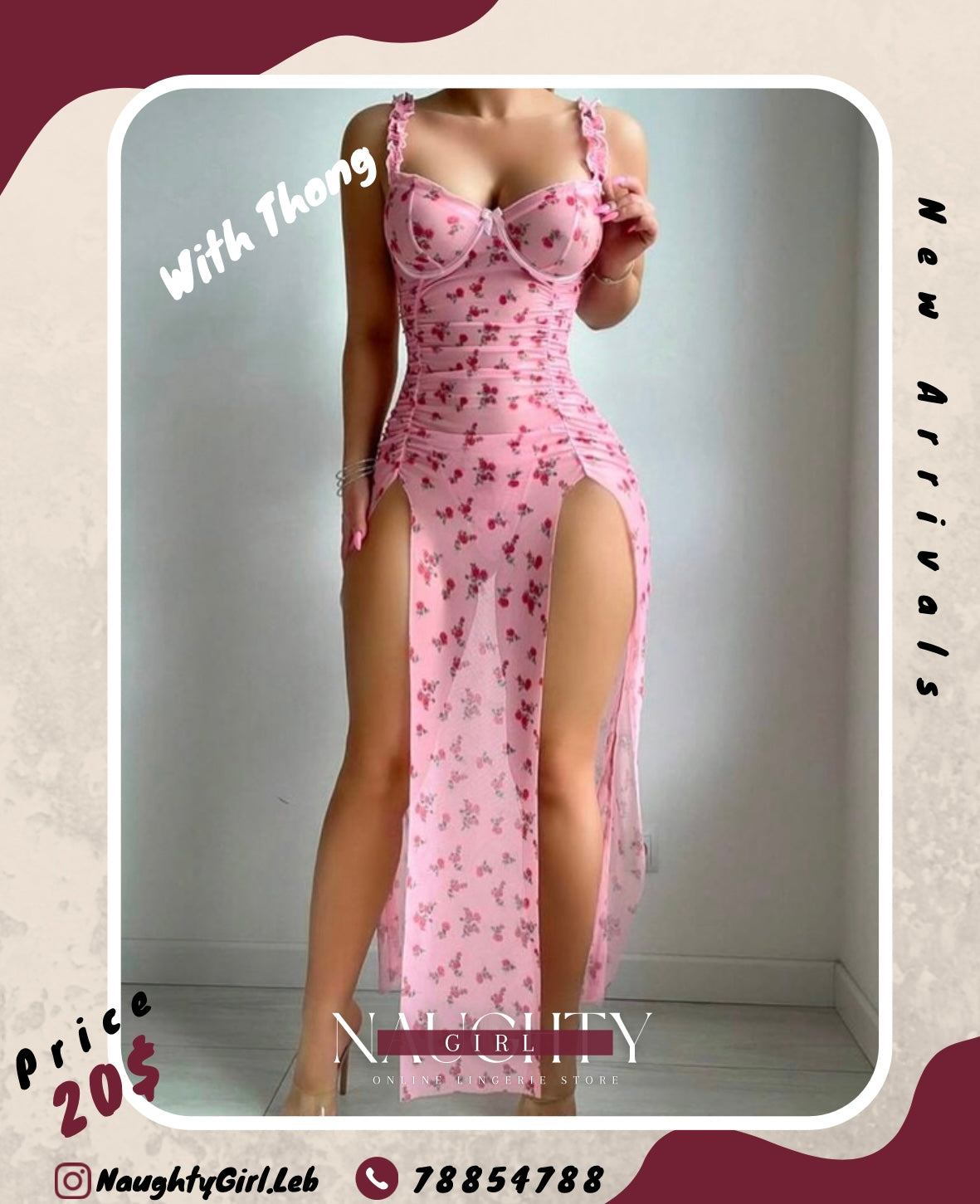 Lingerie Long Babydoll