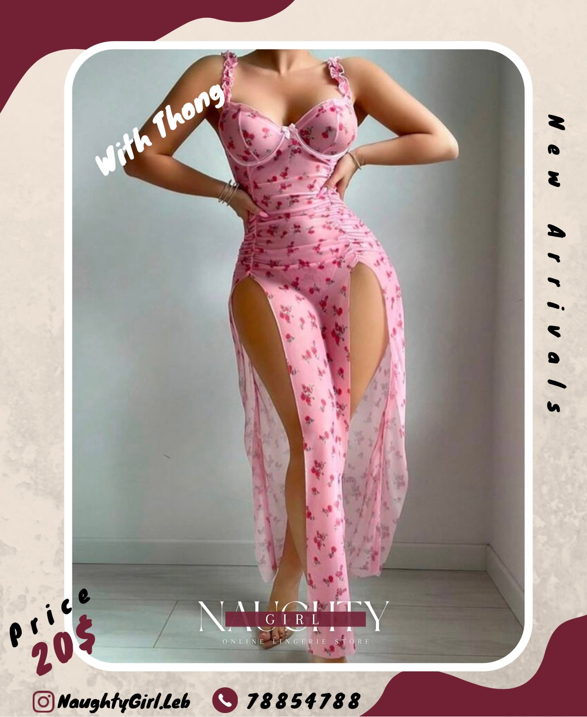 Lingerie Long Babydoll