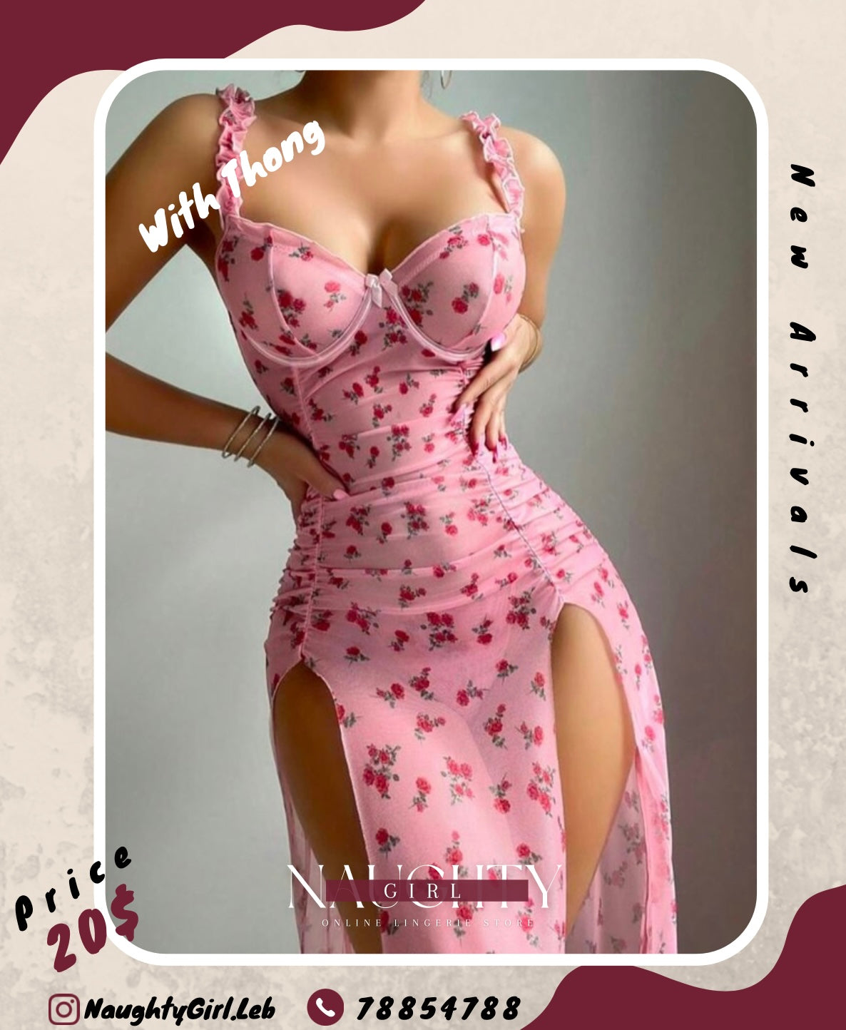 Lingerie Long Babydoll