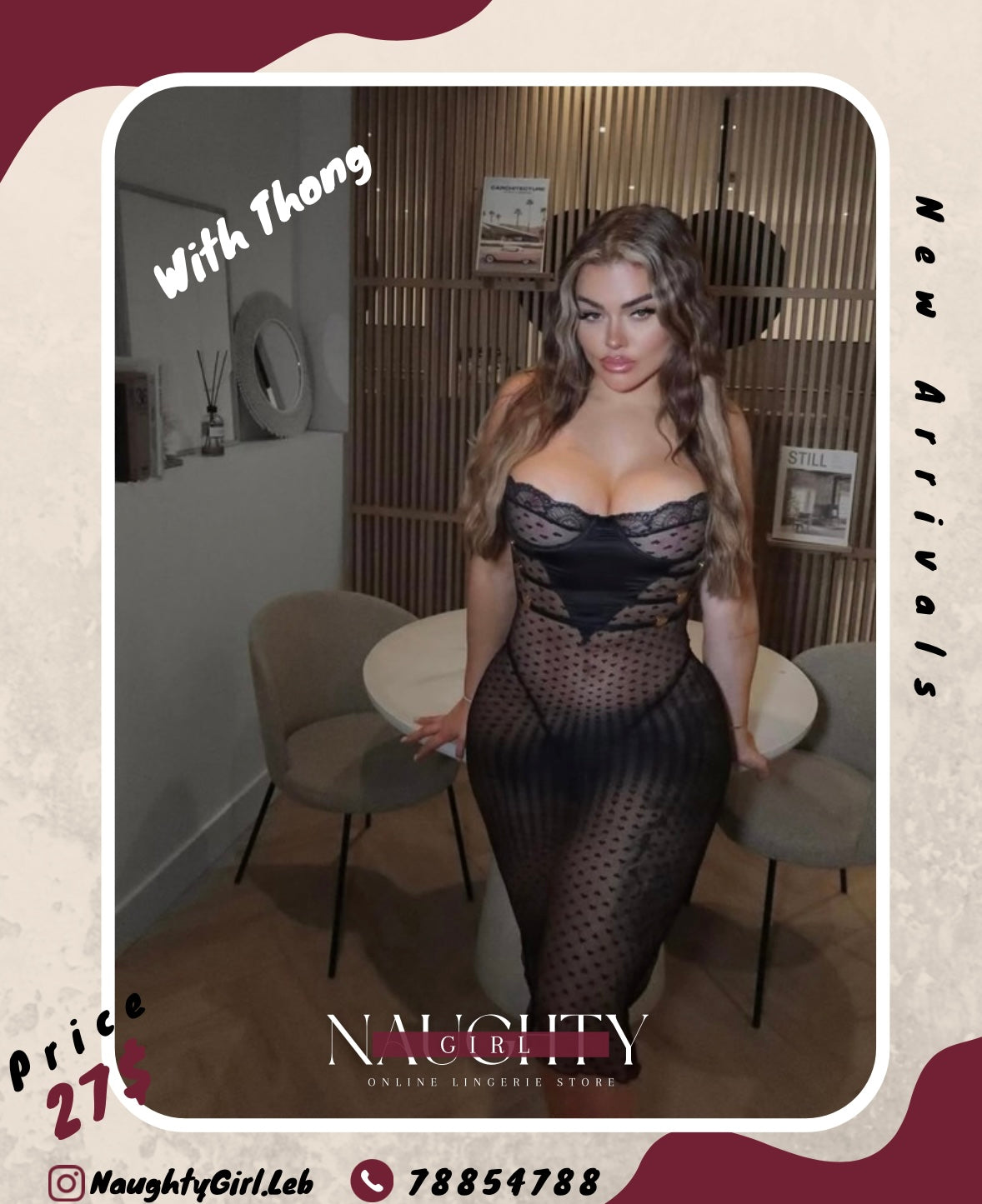 Lingerie long Babydoll