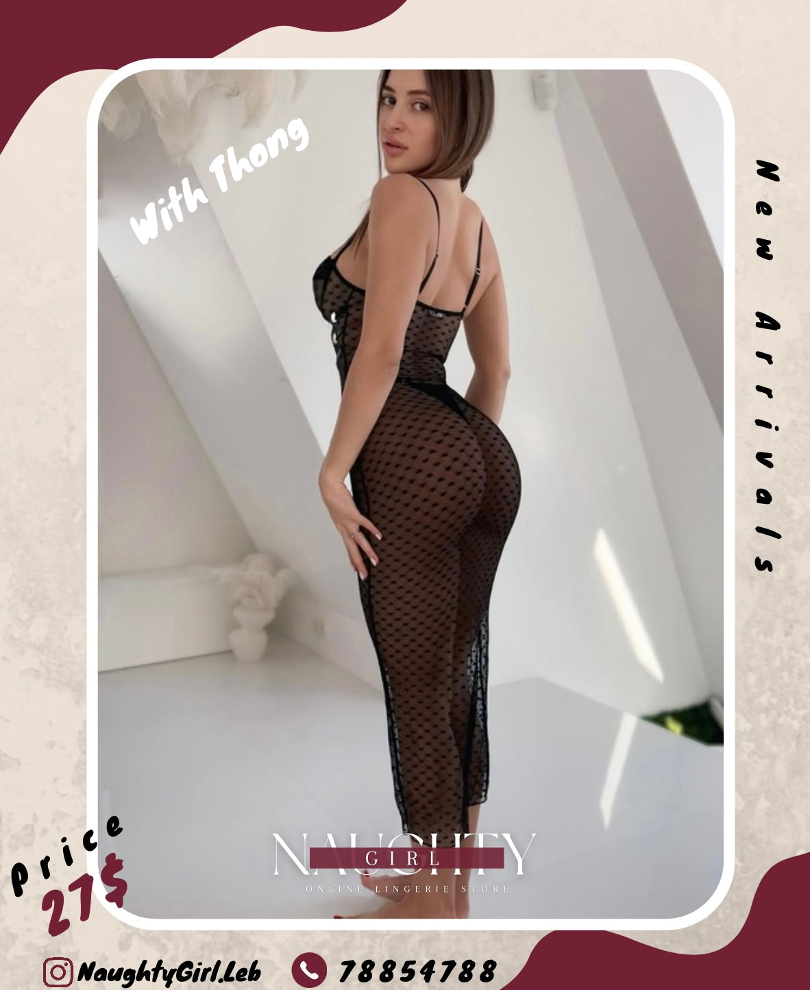 Lingerie long Babydoll