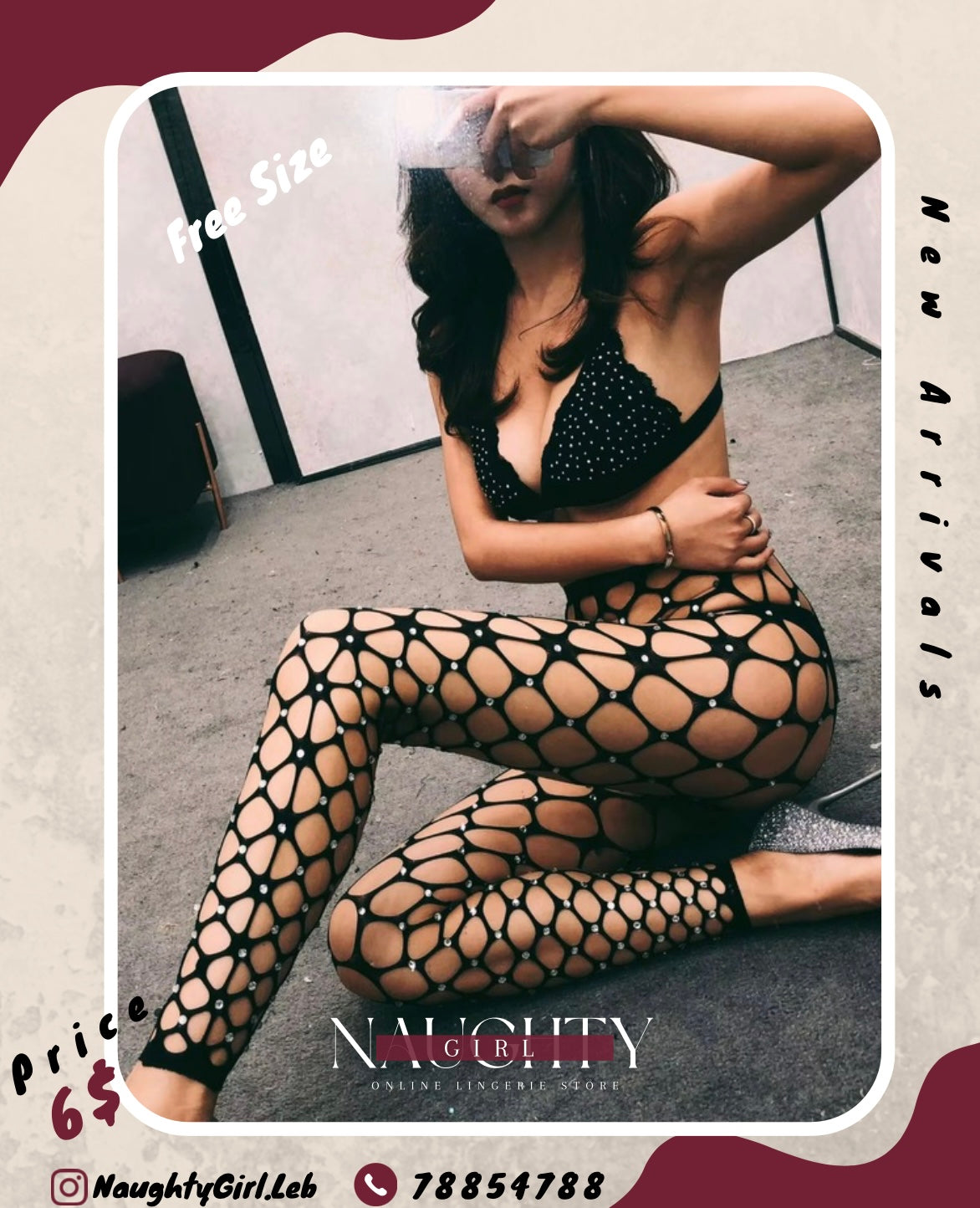 Fishnet Free Size Pant