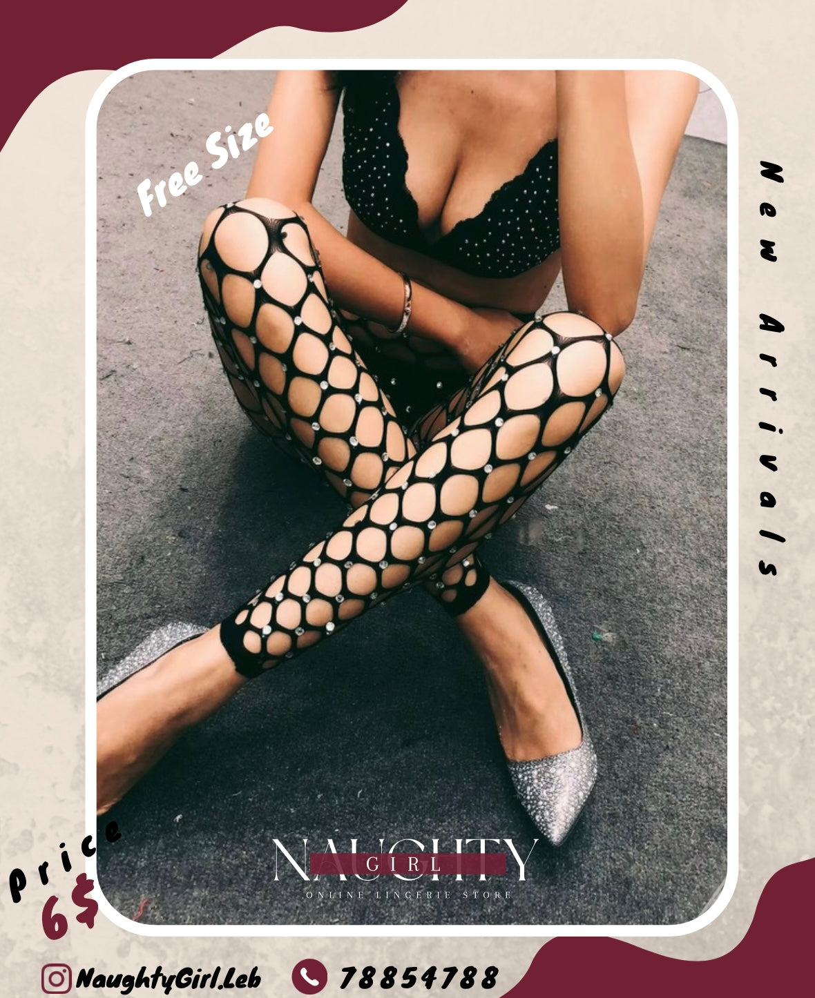 Fishnet Free Size Pant