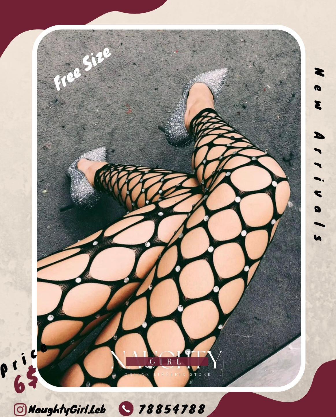 Fishnet Free Size Pant