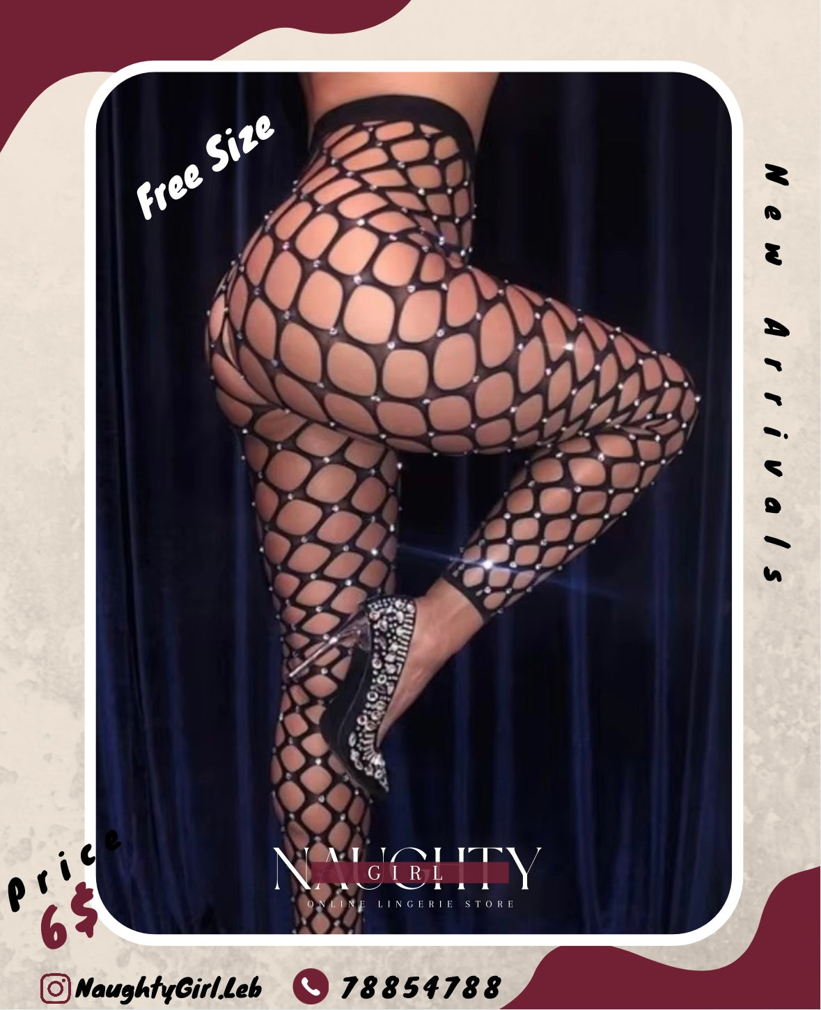 Fishnet Free Size Pant
