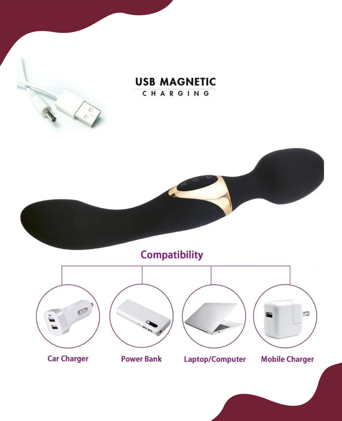 Vibrating Dildo Double Use