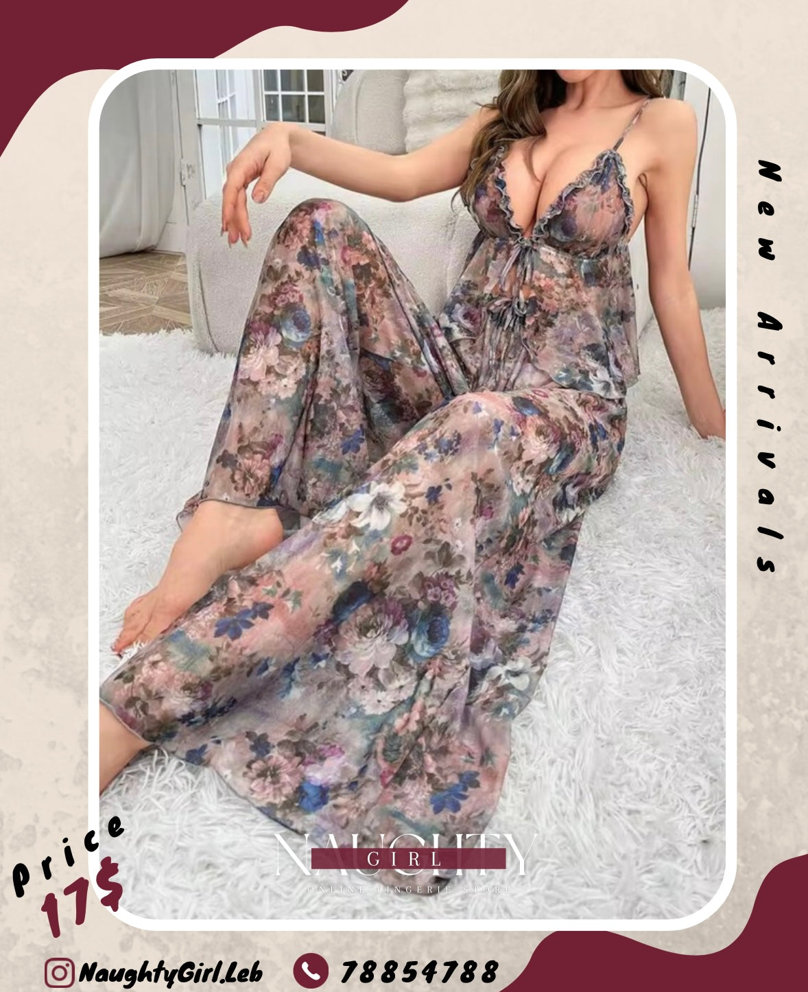 Floral Sleepwear