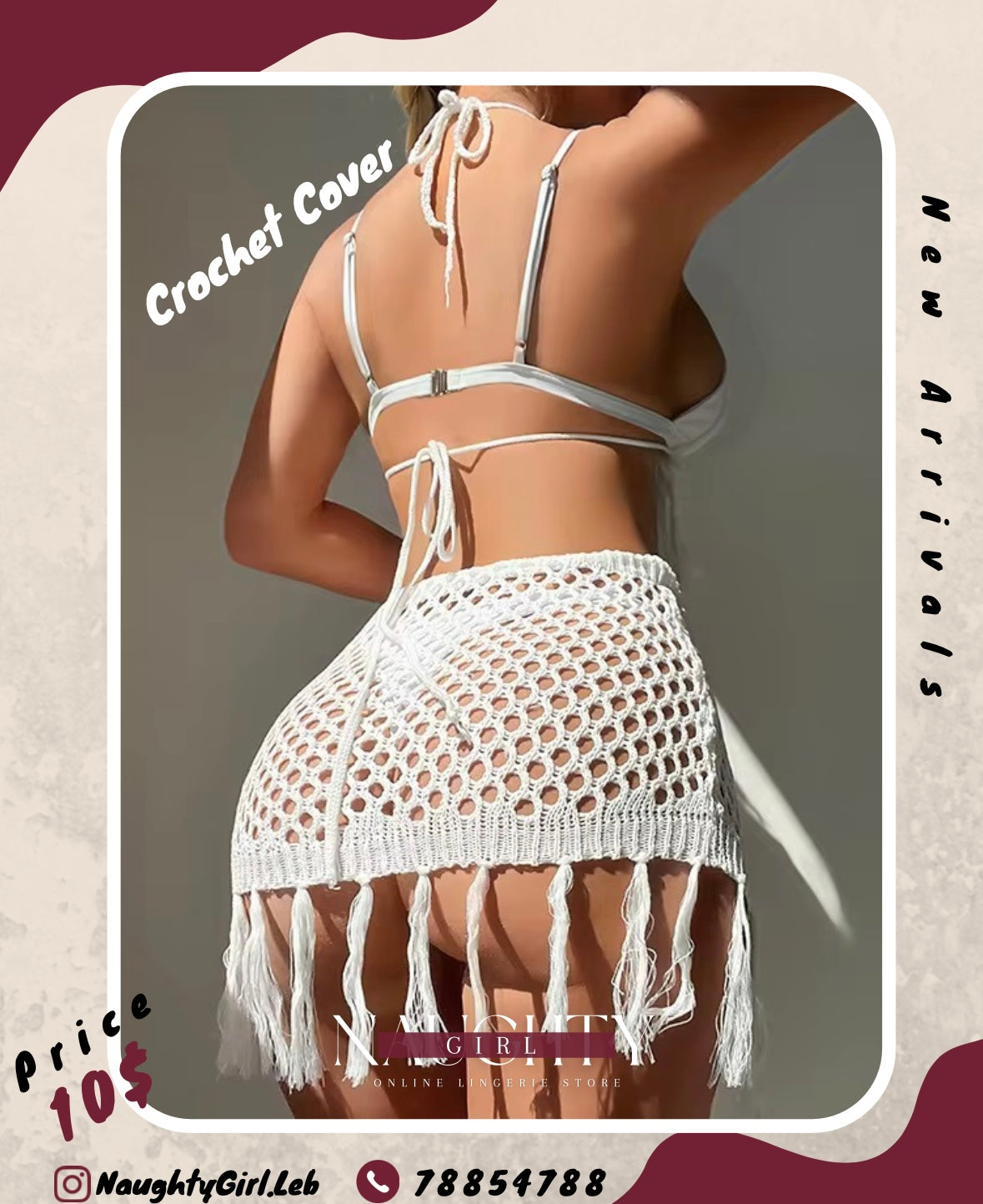 Crochet Swimsuit Cover