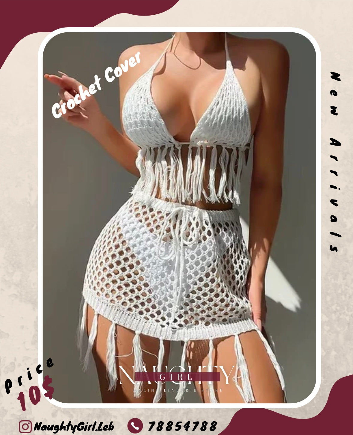 Crochet Swimsuit Cover