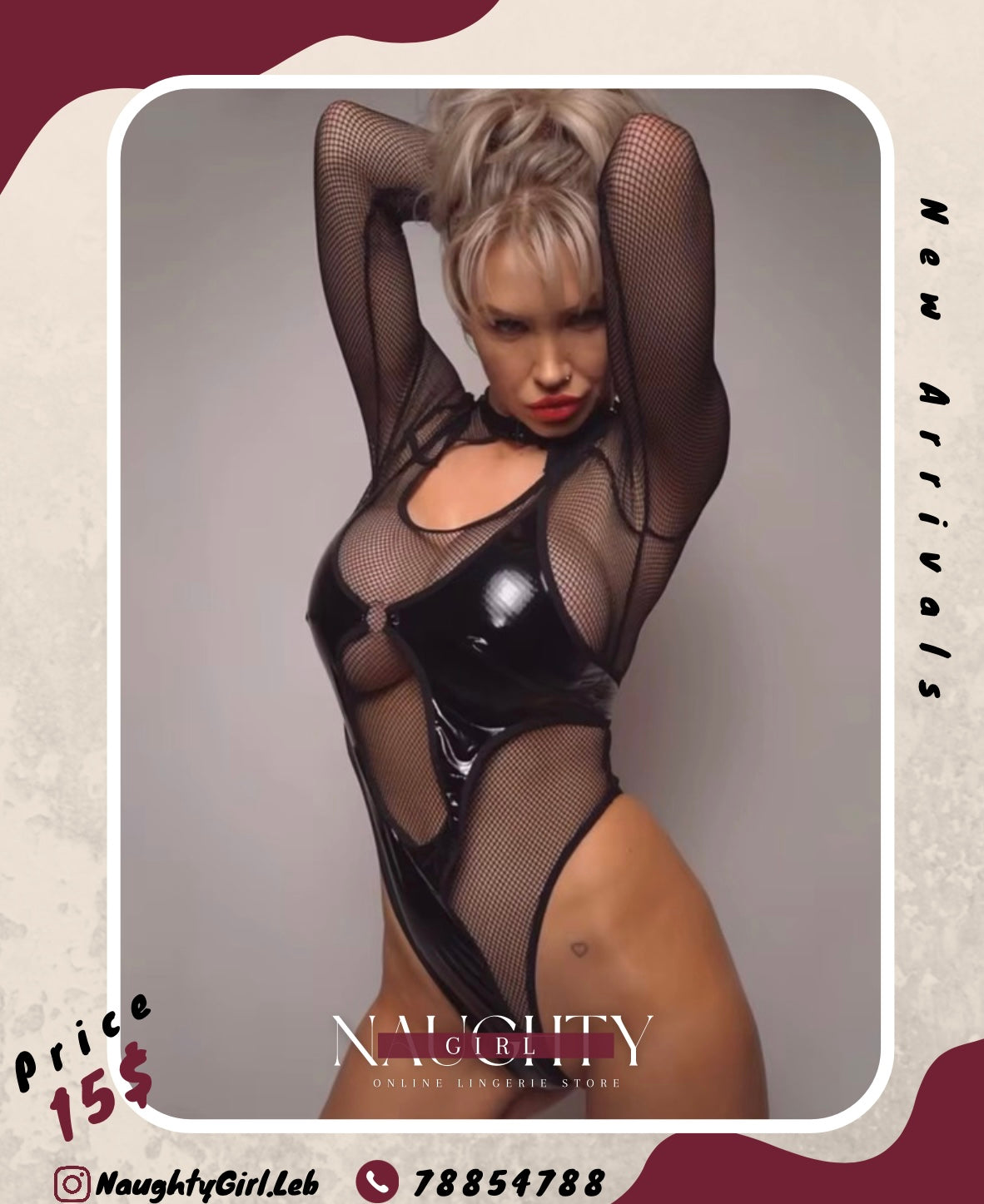 Bodysuit & Fishnet Style