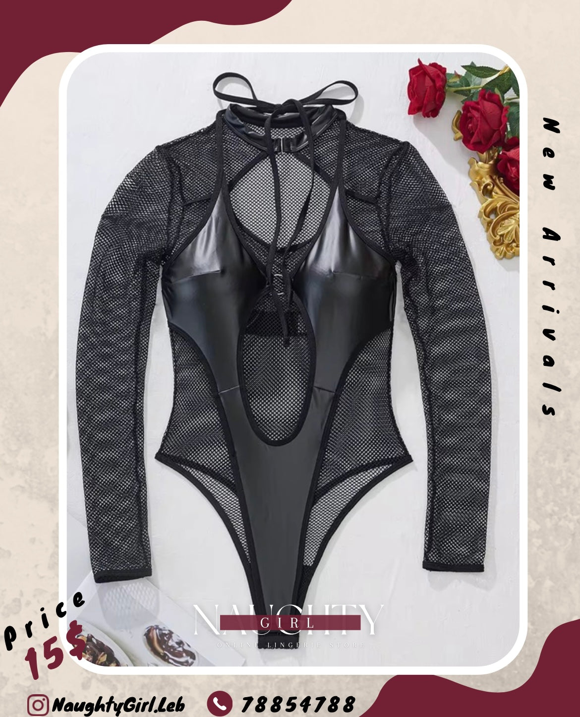 Bodysuit & Fishnet Style